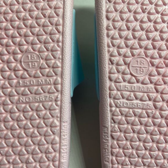 Kids Slippers Slide Sandals Unicorn for Girls - Picture 6 of 7